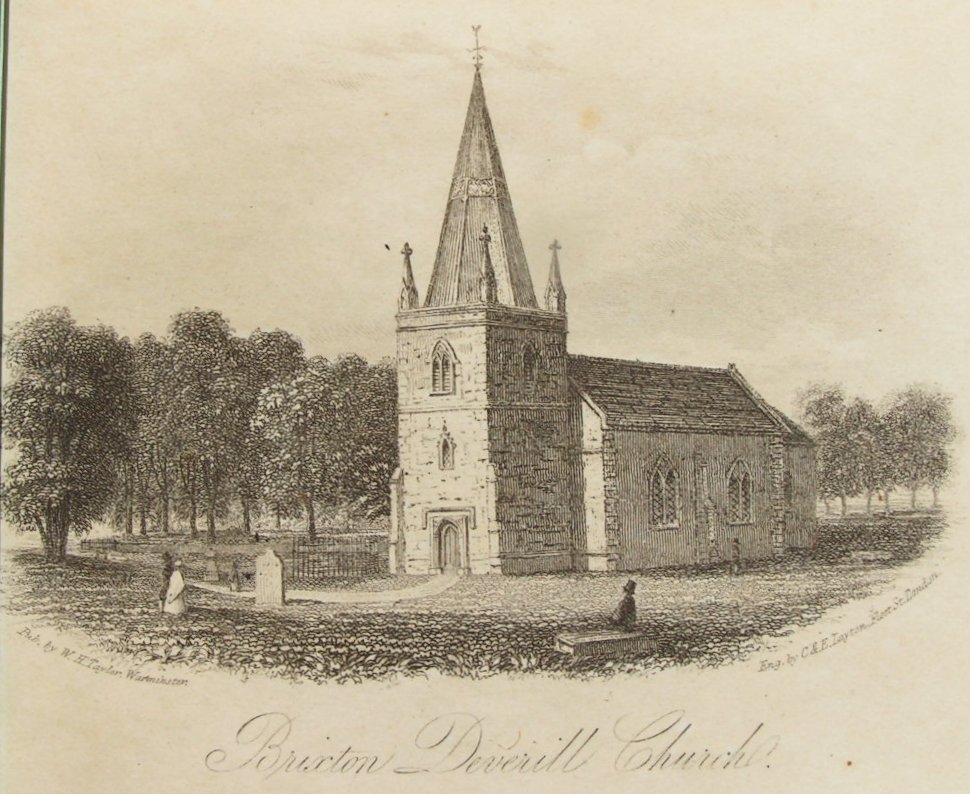 Historic Sketch of Brixton Deverill Church